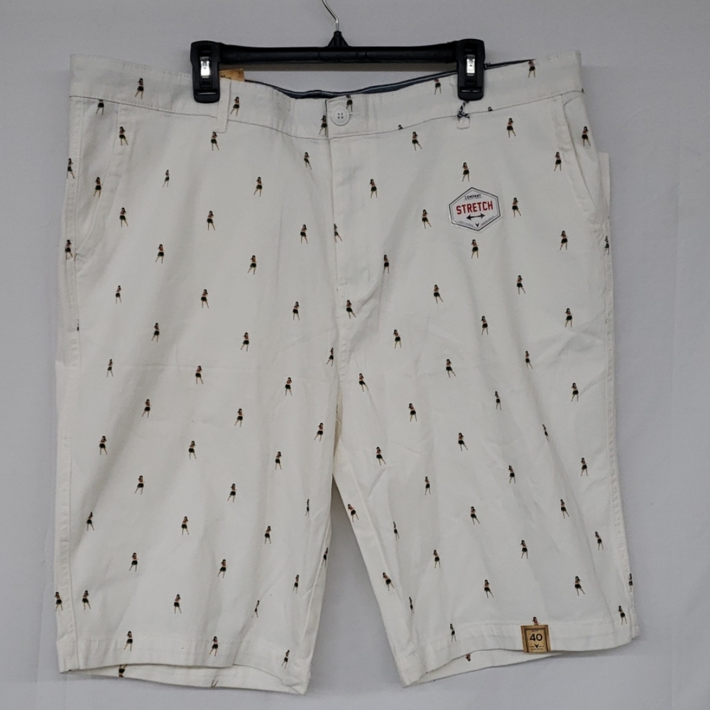 Company Eighty One 81 Hula Girl Stretch Fit Shorts